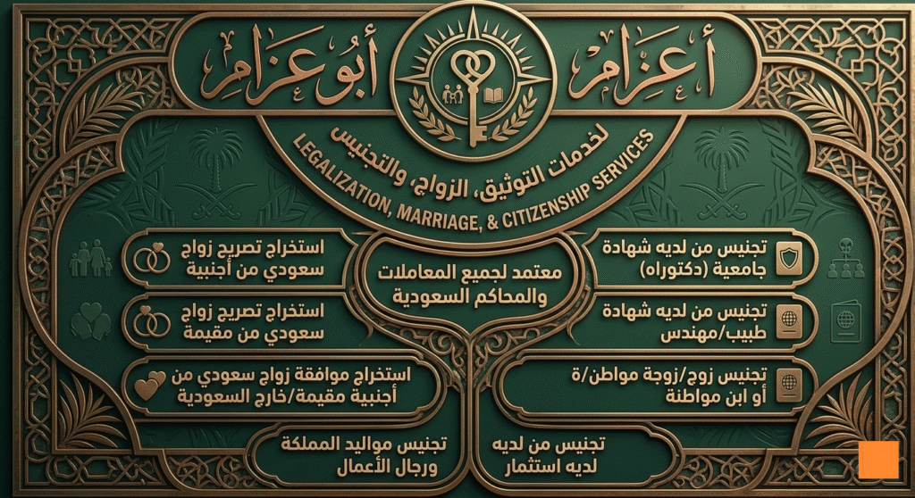 إصدار وثيقة زواج أجانب